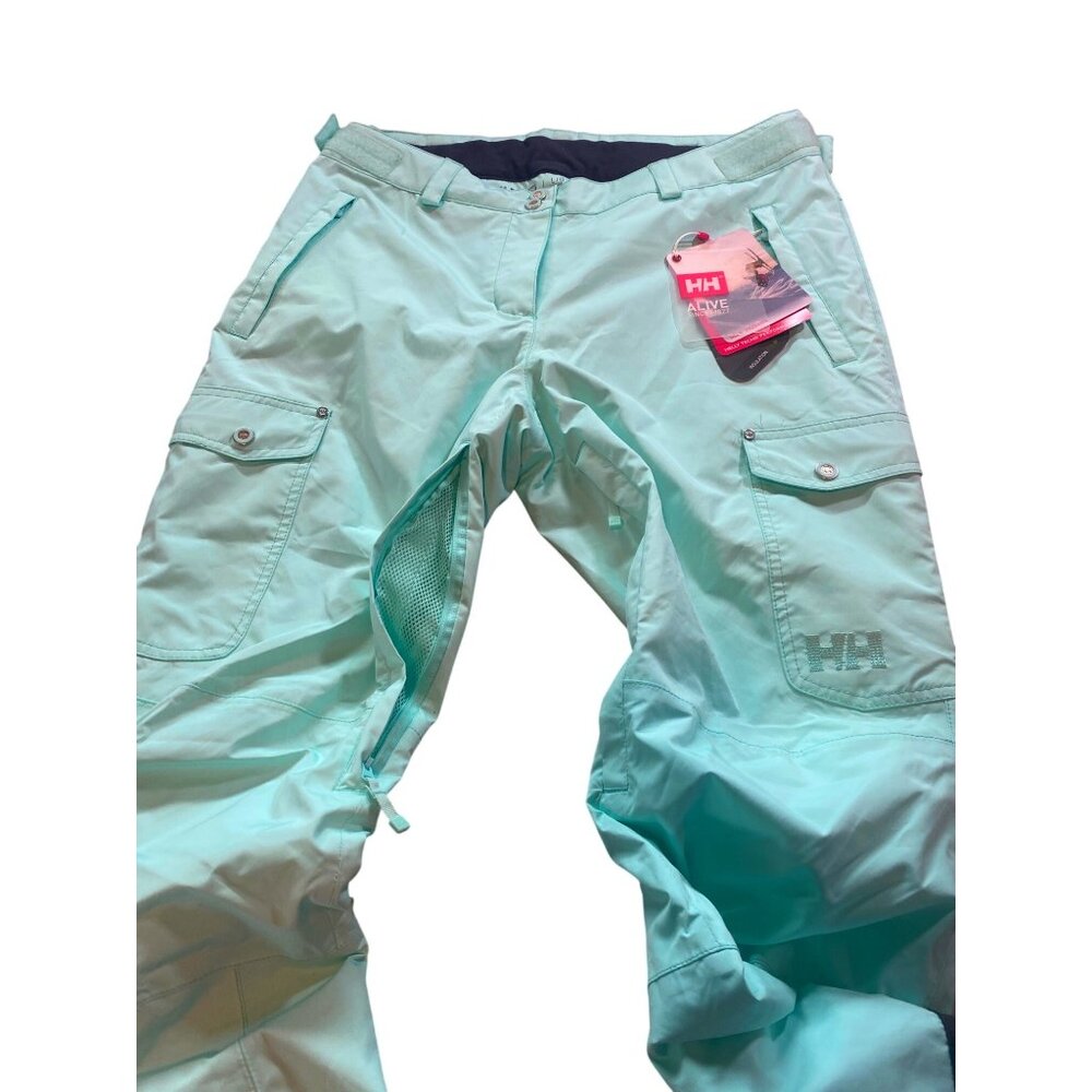NWT Helly Hansen W's Large Switch Cargo Insulated Winter Pants Blue MSRP$236 - Picture 16 of 17